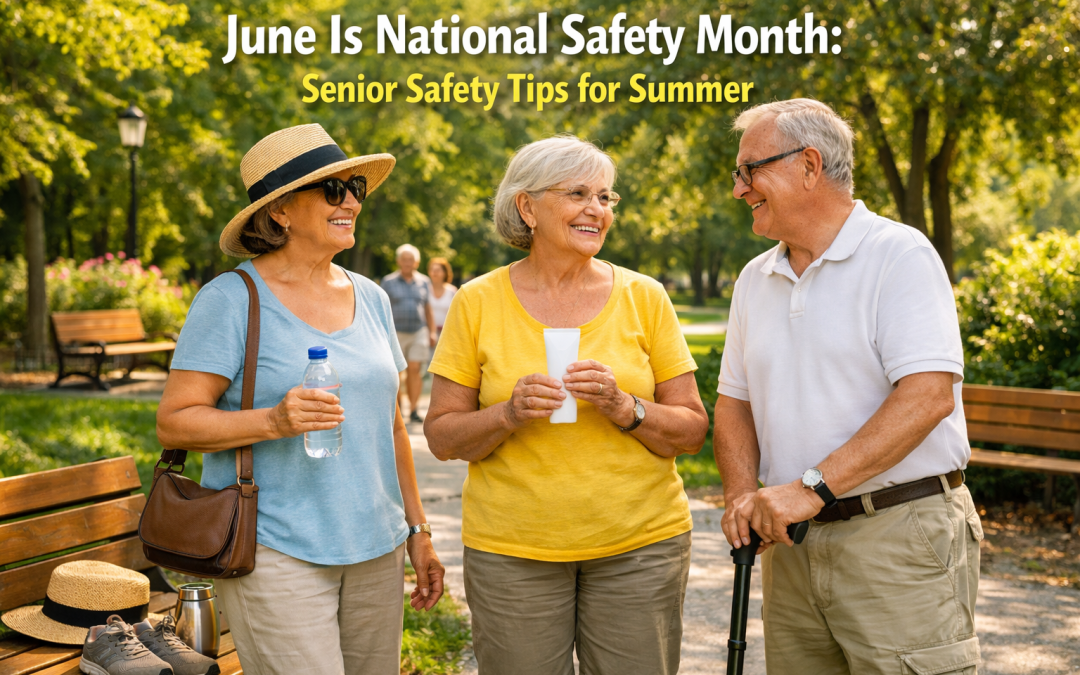June Is National Safety Month: Senior Safety Tips for Summer