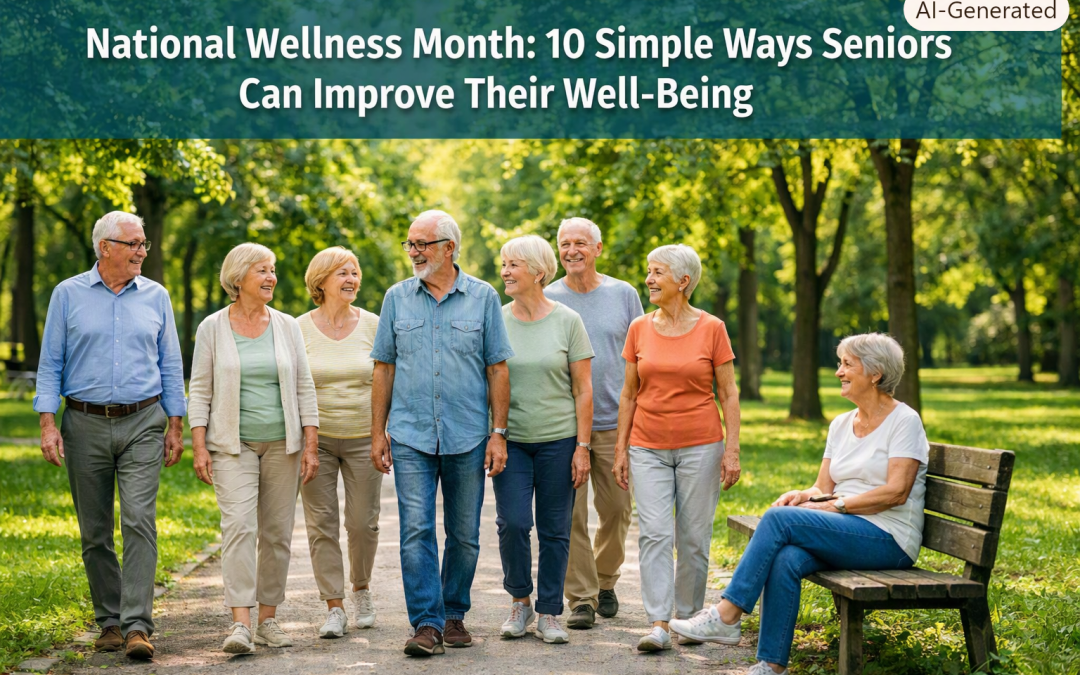National Wellness Month: 10 Simple Ways Seniors Can Improve Their Well-Being